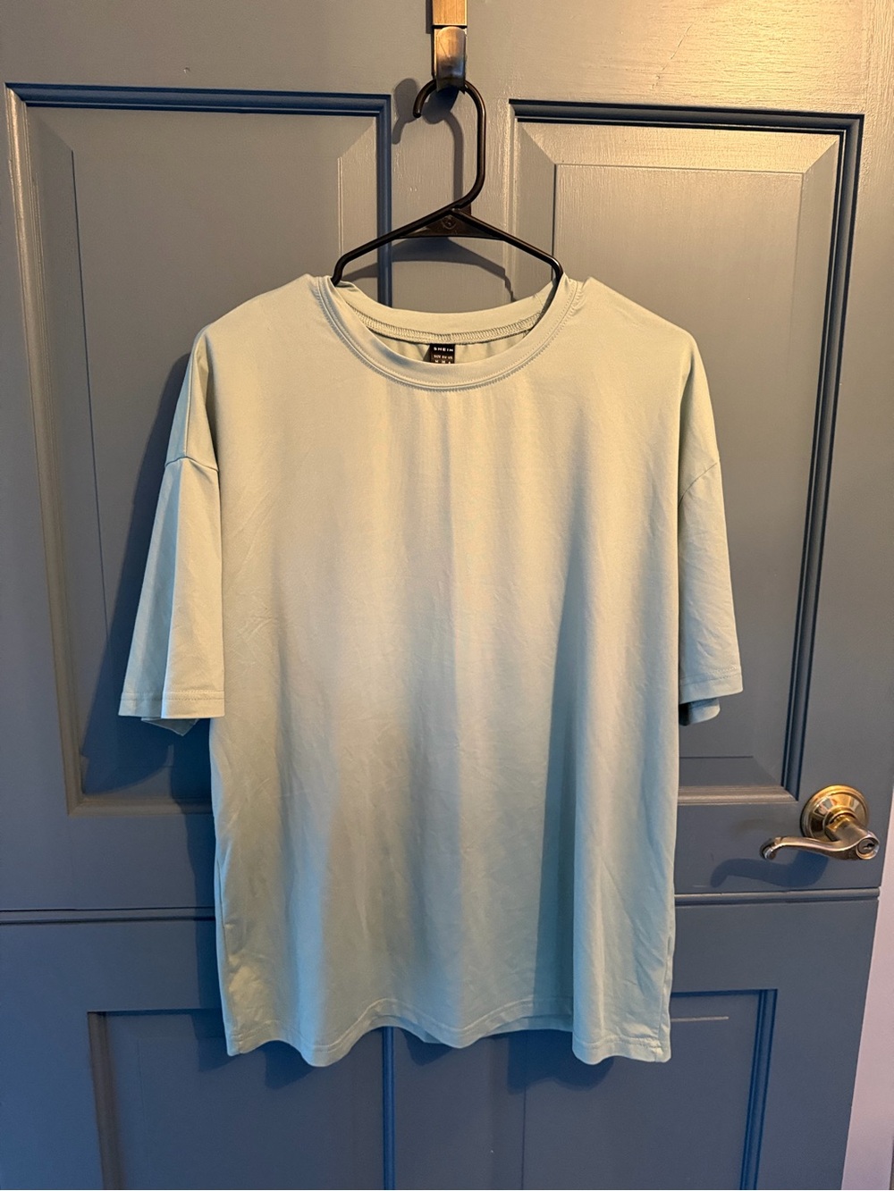 SHEIN Women’s Oversized Graphic T-Shirt Medium “Good Things Are Coming”